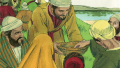 View Jesús alimenta a los cinco mil (Maricoshi 6.30-44)