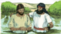 View Jesús es bautizado (Marcos 1:4-11)