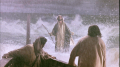 View Jesus walks on the water (John 6:16-22)