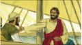 View Jesús calma la tormenta (San Marcos 4.35-41)